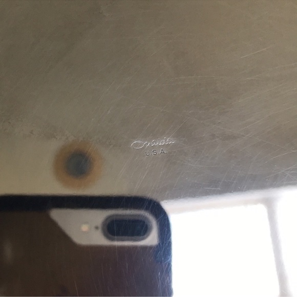 Oneida Vintage Silver Plated Footed Serving Dish - Picture 6 of 6